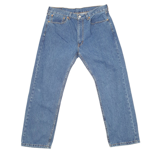 Levis 505 Regular Fit Jeans W36 L28 Blue