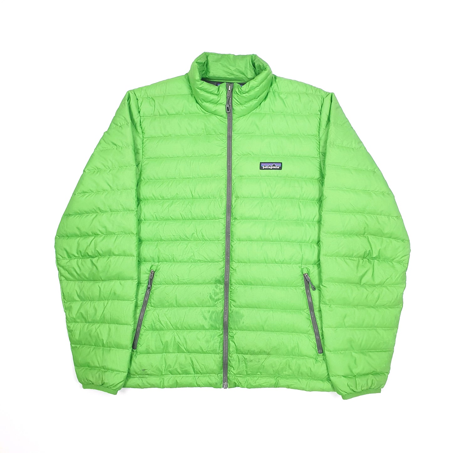 Mens Patagonia Goose Down Puffer Jacket Green