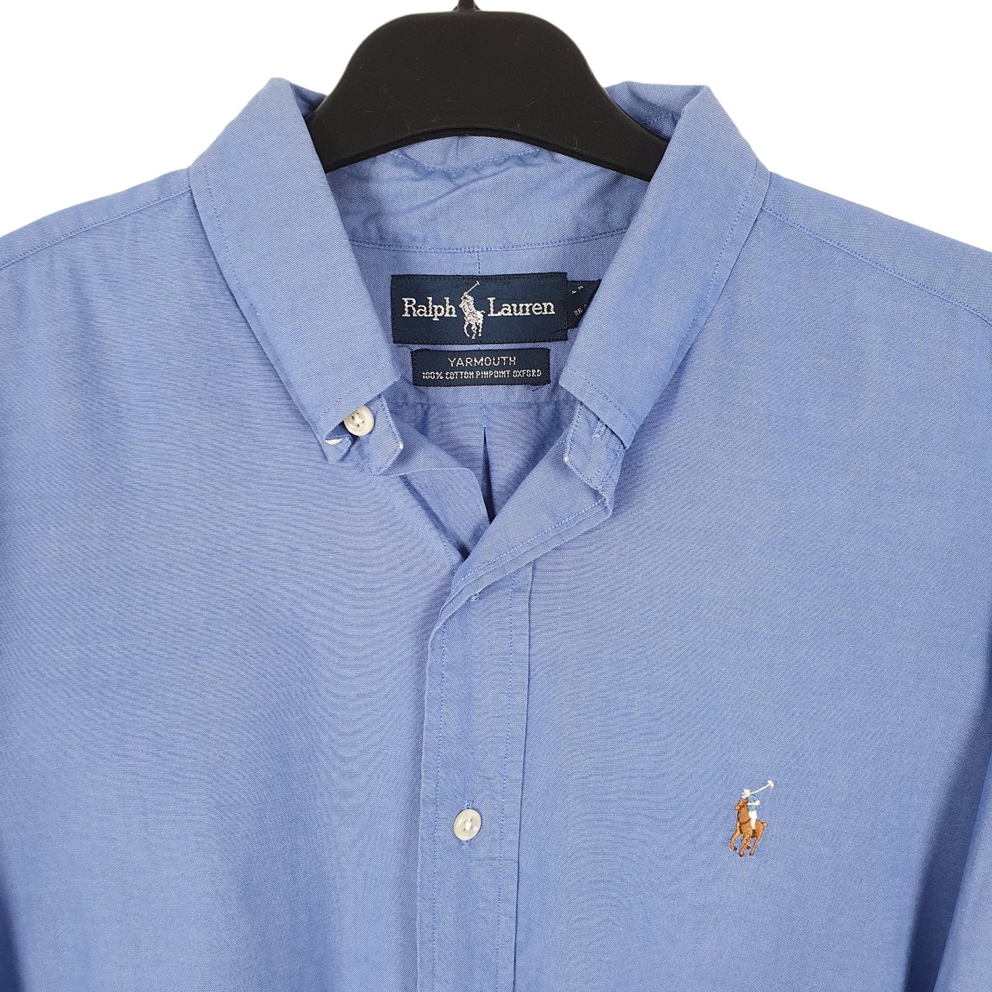 Ralph Lauren Long Sleeve Yarmouth Fit Shirt Blue