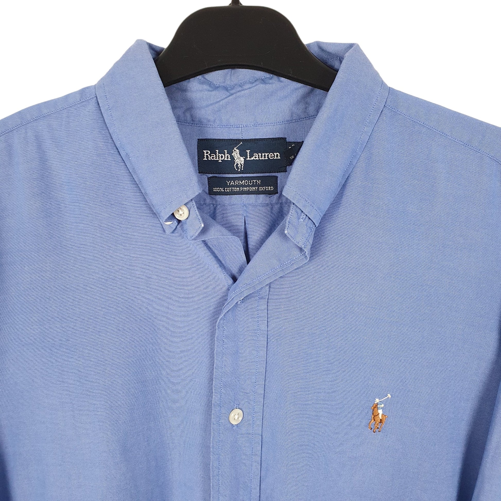 Ralph Lauren Long Sleeve Yarmouth Fit Shirt Blue