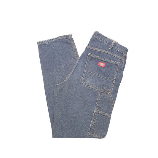 Dickies Loose Loose Fit Jeans W34 L34 Blue