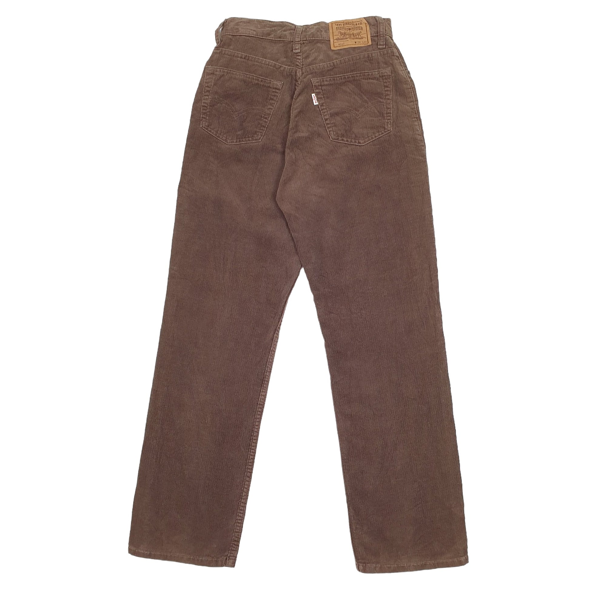 Womens Brown Levis  Corduroy Trousers