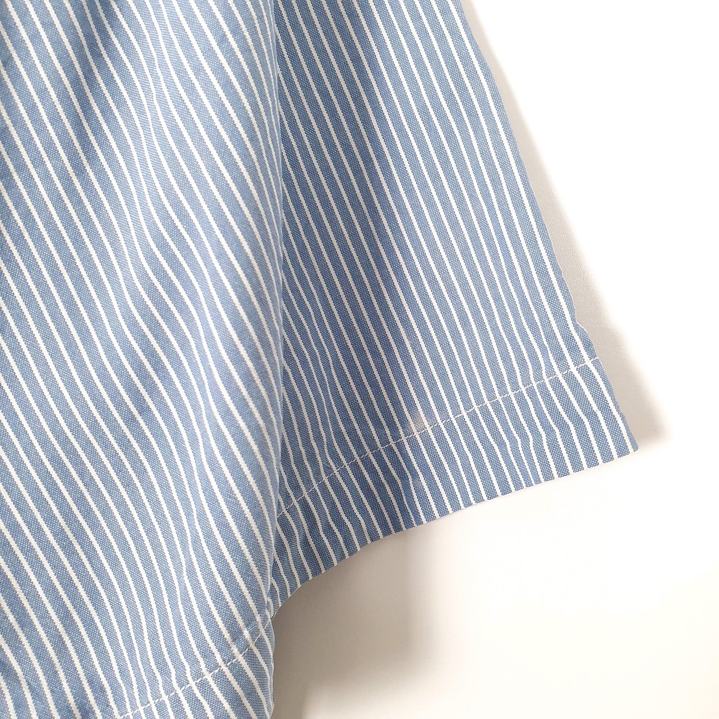 Ralph Lauren Short Sleeve Blake Fit Striped Shirt Blue