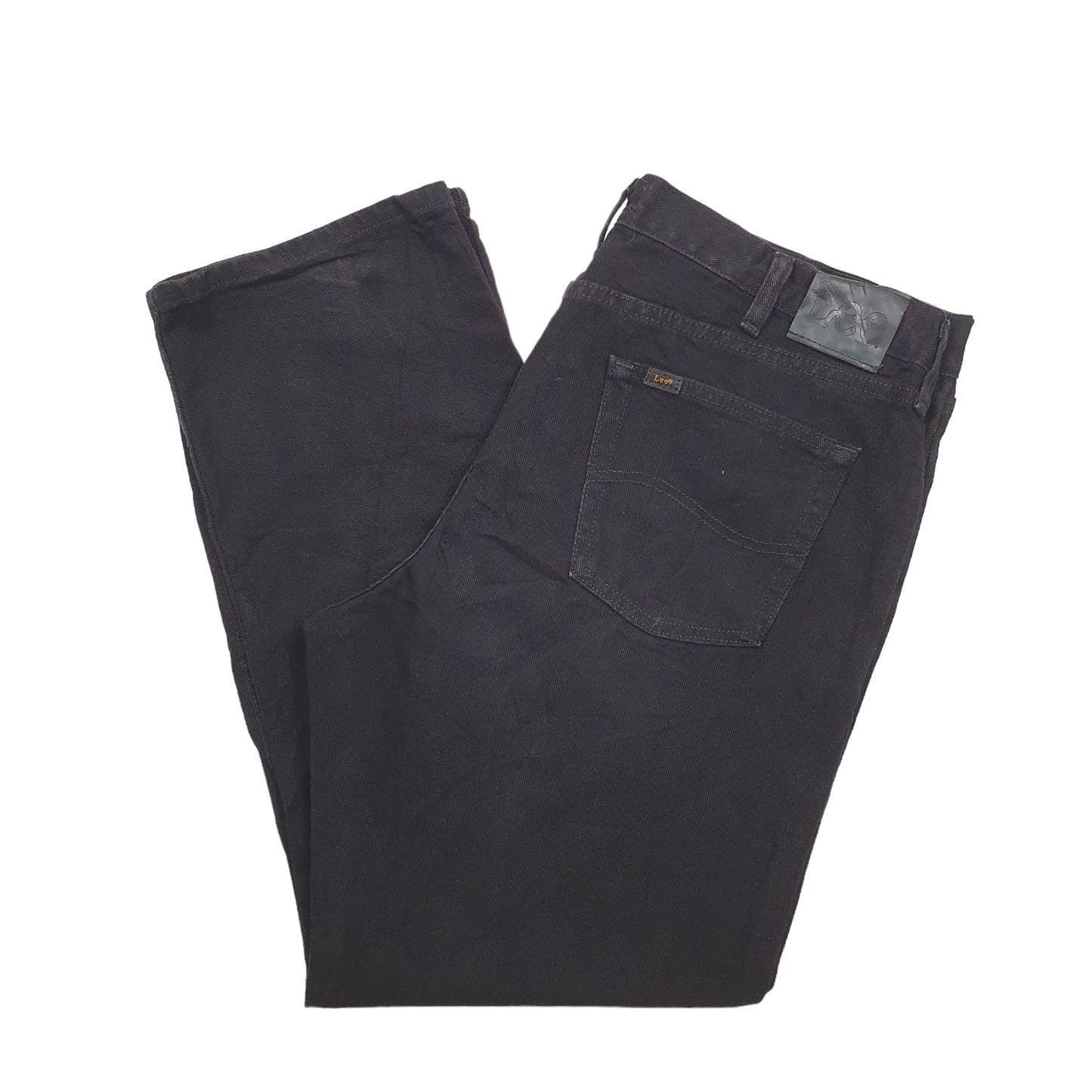 Lee Regular Straight Fit Jeans W40 L30 Black