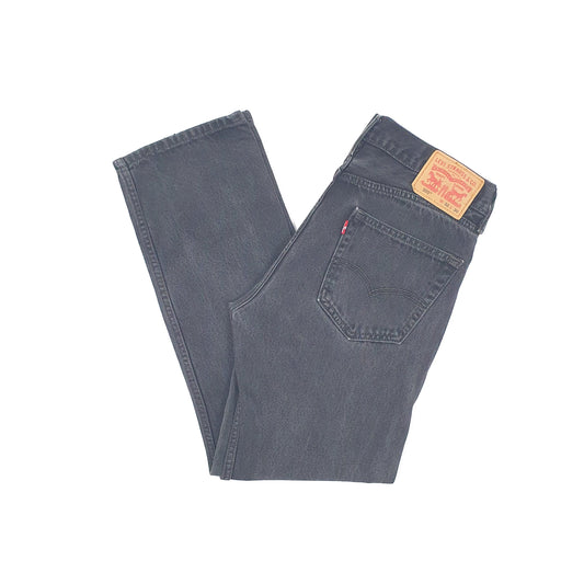 Levis 505 Regular Fit Jeans W32 L30 Grey