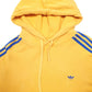 Mens Yellow Adidas Mark Gonzales Skateboarding Hoodie Jumper