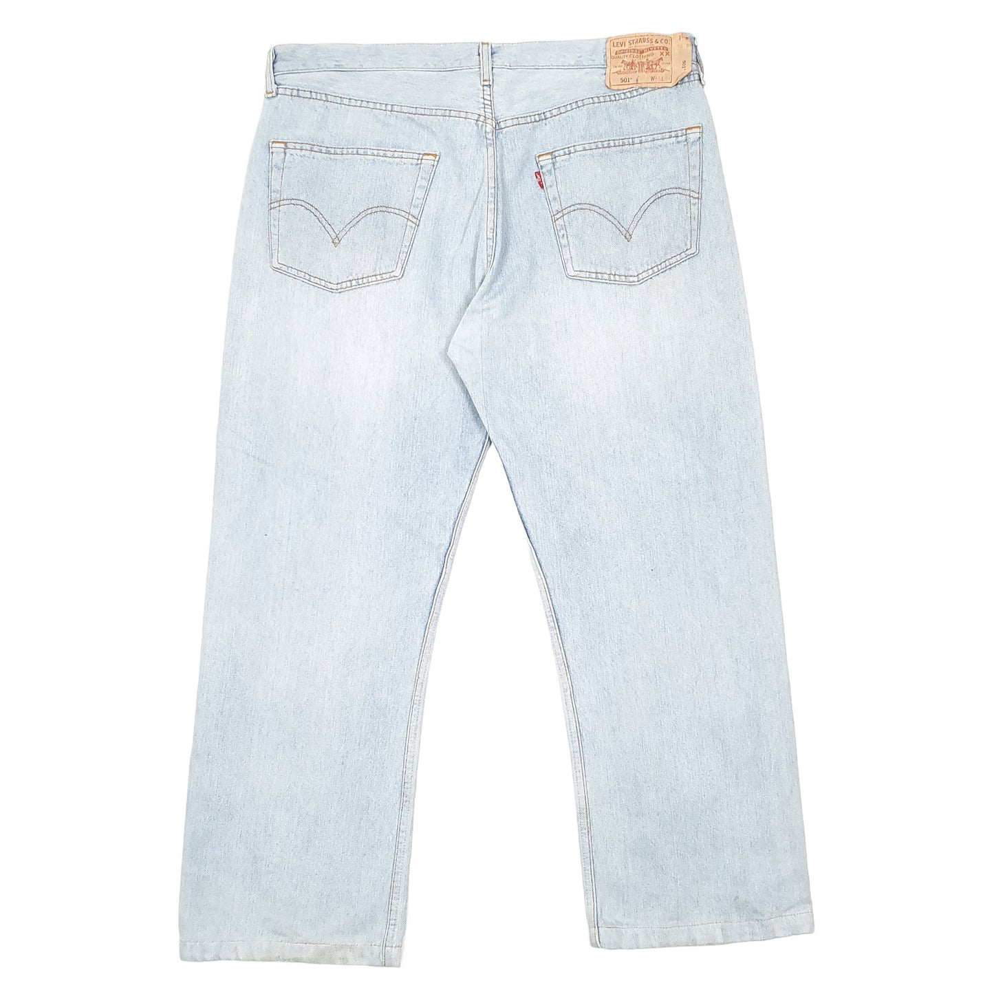 Mens Blue Levis  501 JeansW38 L28