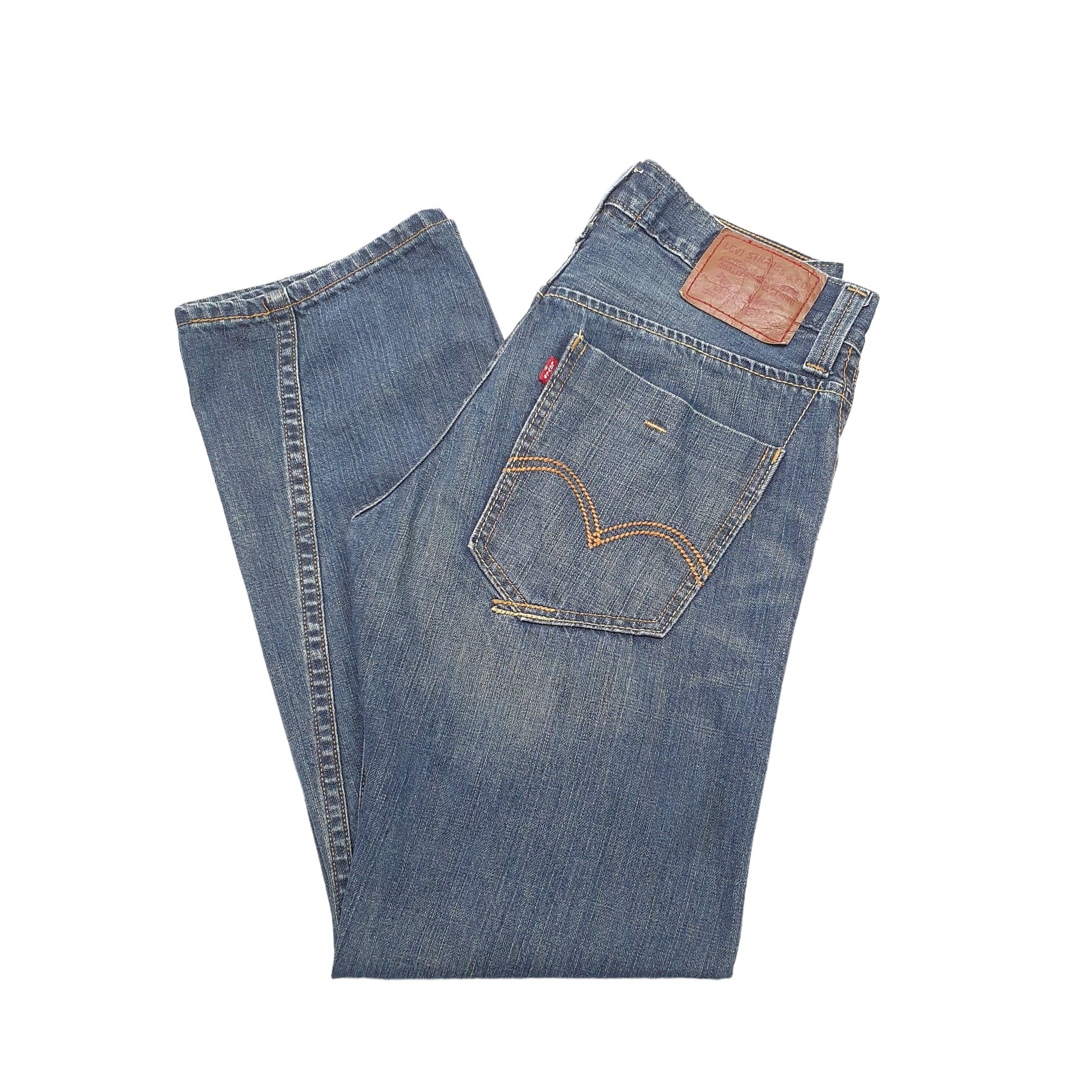 Levis 514 Straight Fit Jeans W32 L30 Blue