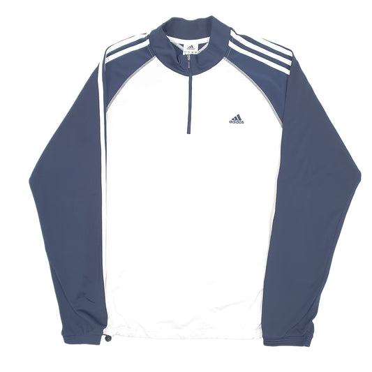 Adidas Active Quarter Zip L White