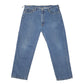 Levis 550 Relaxed Fit Jeans W44 L31 Blue