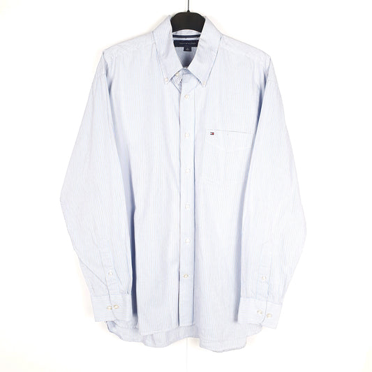 Blue Tommy Hilfiger Long Sleeve Shirt