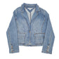 Womens Blue Tommy Hilfiger Denim Jacket Blazer Studed Denim Jacket Coat