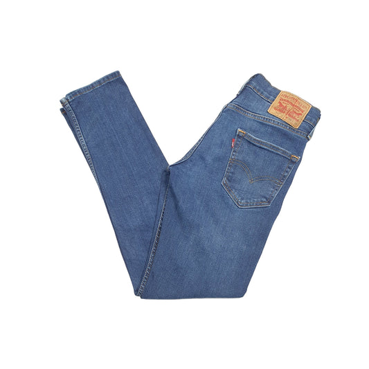 Levis 511 Slim Fit Stretch Jeans W28 L29 Blue