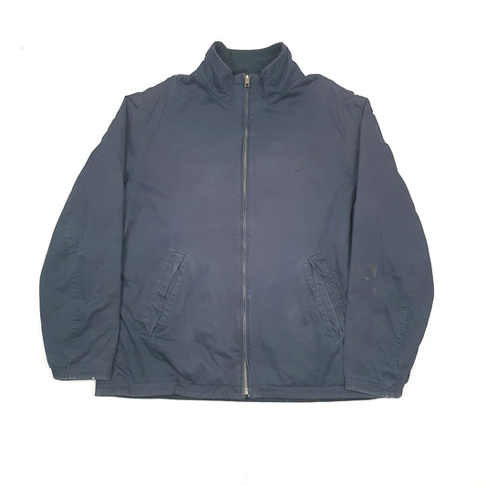 Mens Nautica Reversible Bomber Jacket Navy