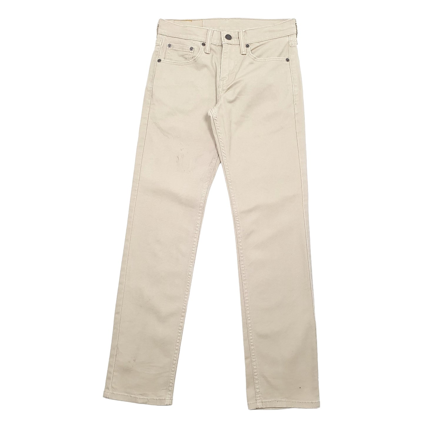 Levis 511 Slim Fit Jeans W26 L30 Beige