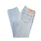 Mens Blue Levis  505 JeansW34 L30