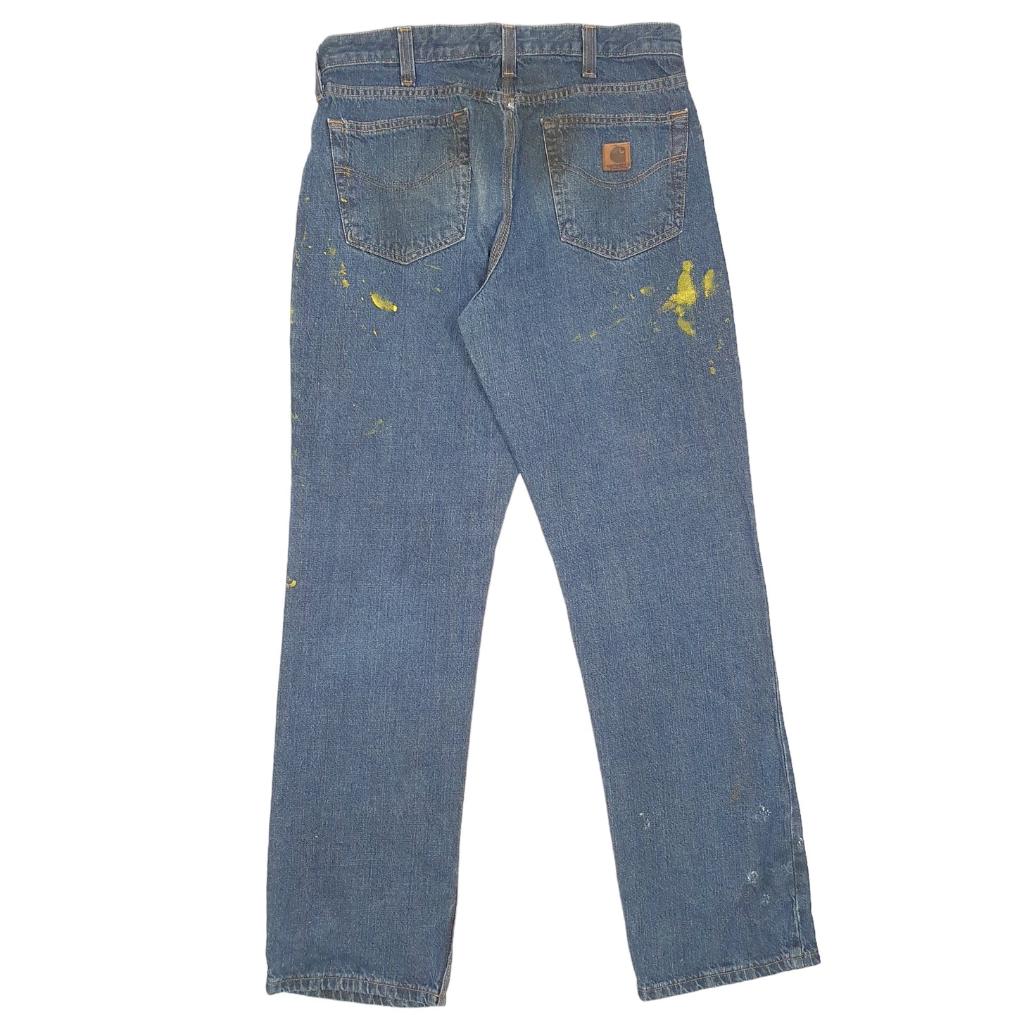 Mens Blue Carhartt Relaxed Casual JeansW32 L34