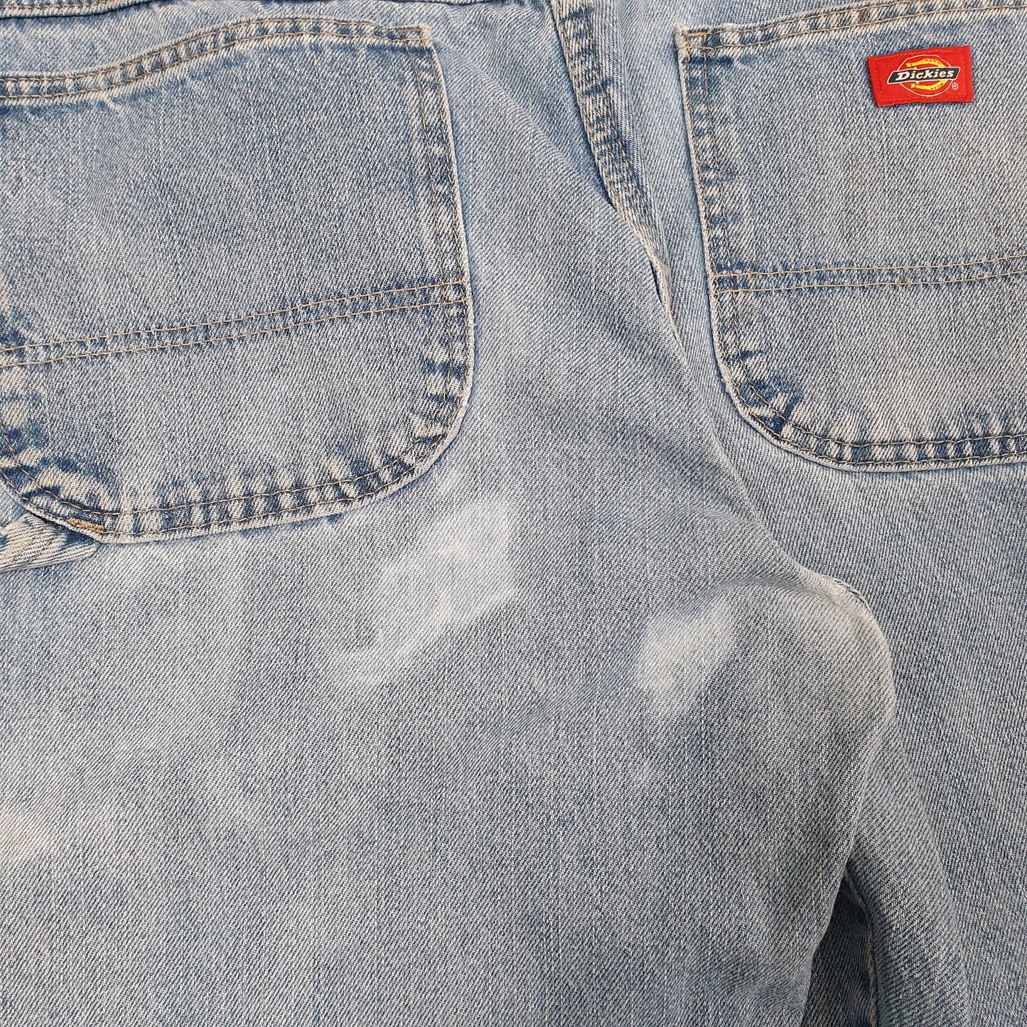 Dickies Casual Loose Fit Carpenter Jeans W36 L30 Blue