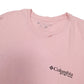 Mens Pink Columbia Sportswear Performance Fishing Gear PFG Short Sleeve T Shirt