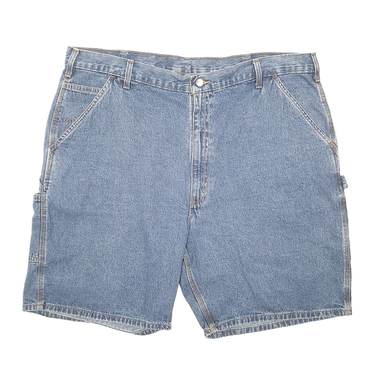 Mens Blue Carhartt Carpenter Workwear Denim Shorts