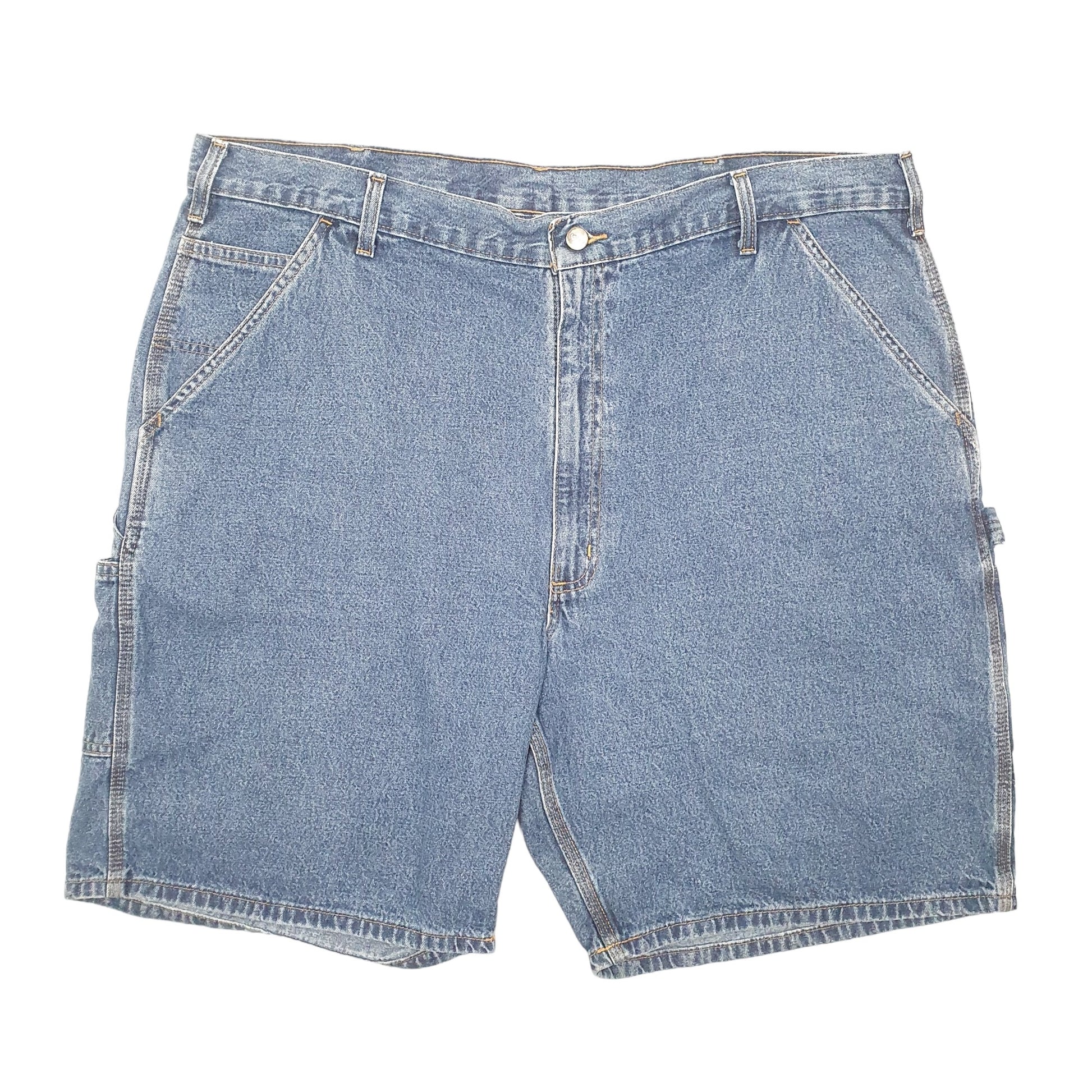 Mens Blue Carhartt Carpenter Workwear Denim Shorts