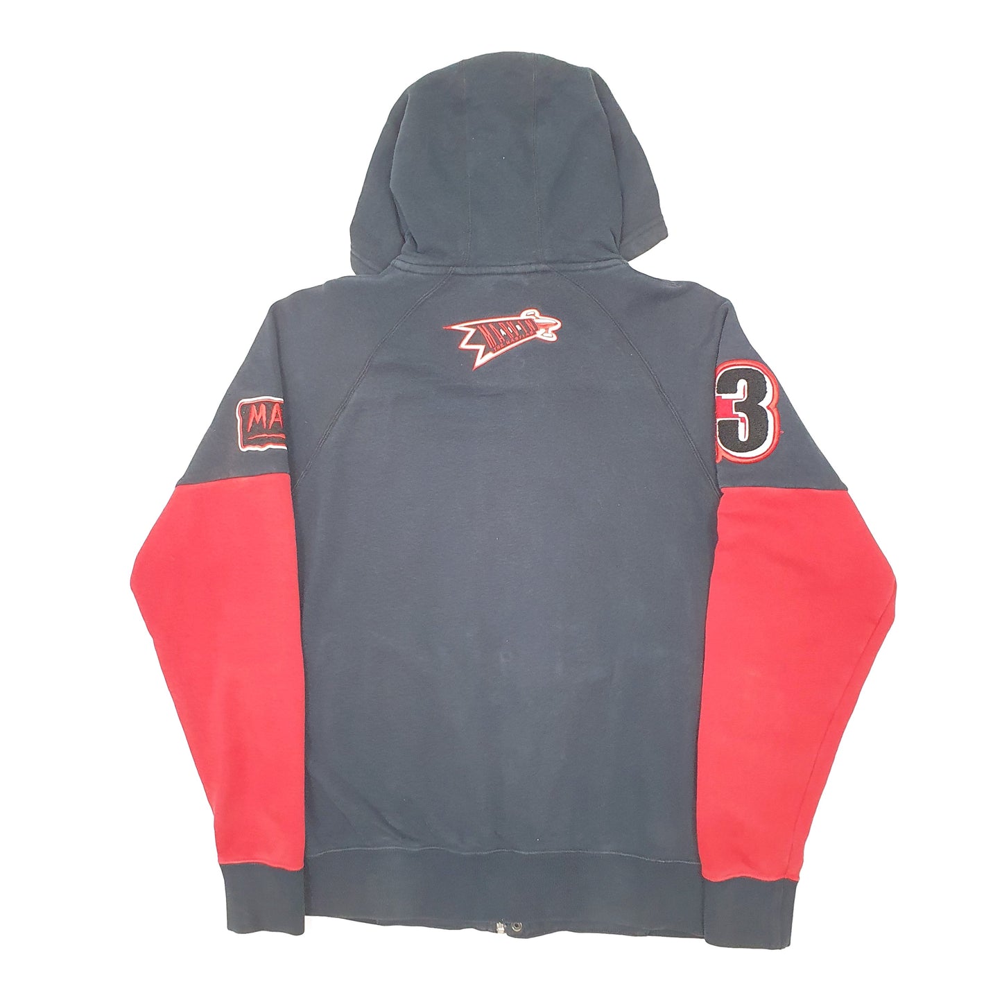 Mens Black Nike Jordan Marvin the Martian Full Zip Jumper