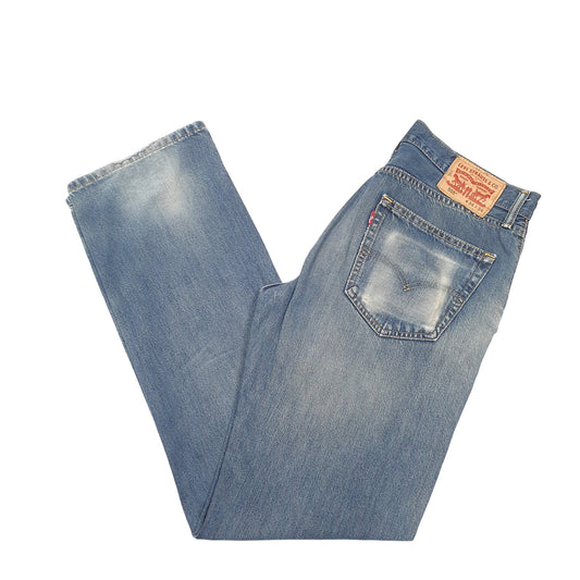 Mens Blue Levis 505 JeansW34 L34