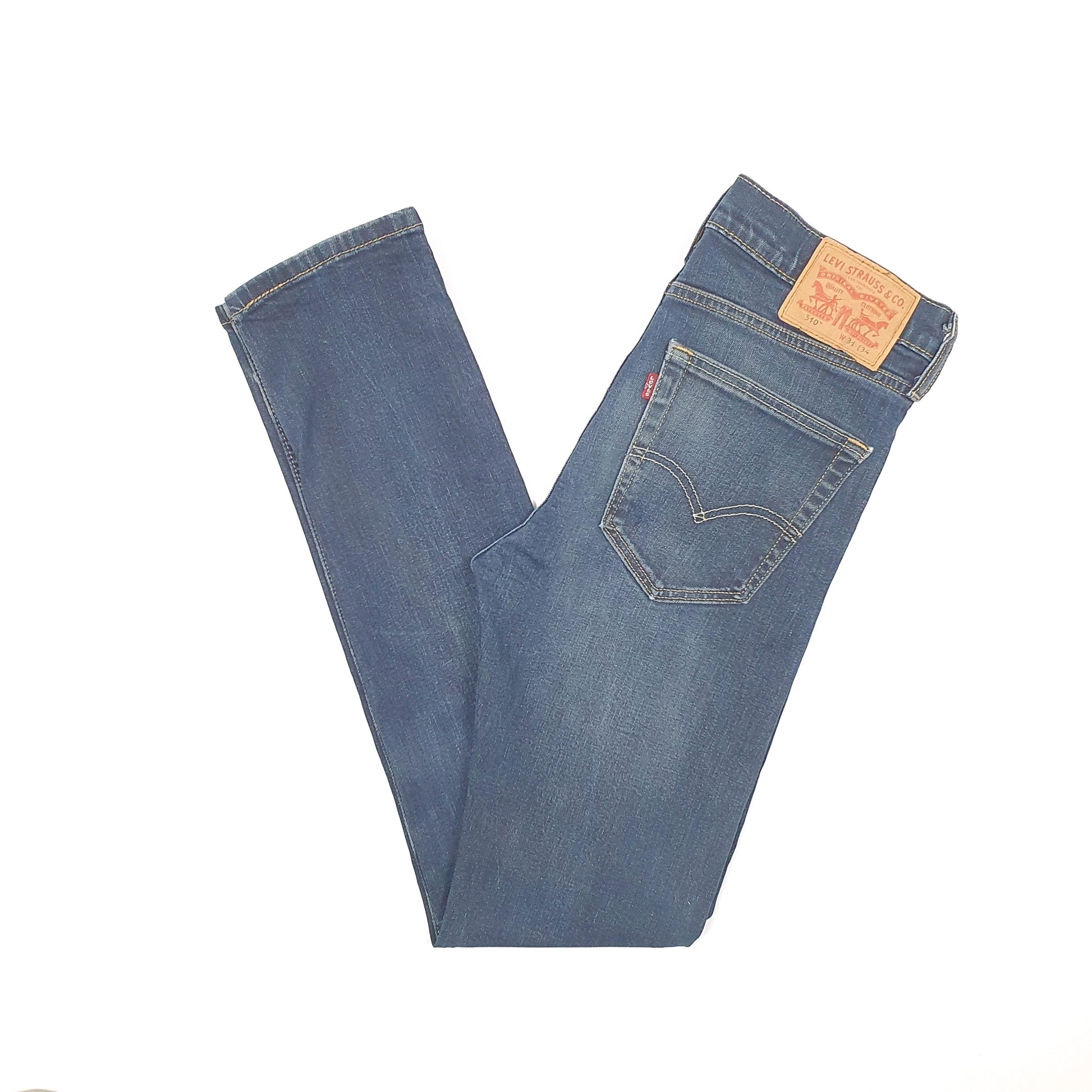 Levis 510 Skinny Fit Jeans W31 L31 Blue