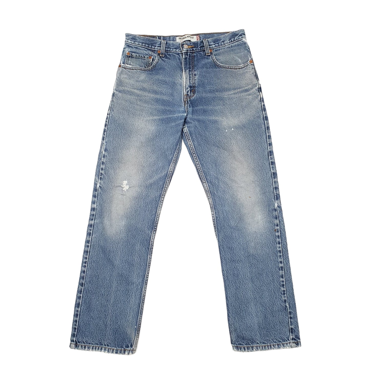 Levis 505 Regular Fit Jeans W33 L31 Blue