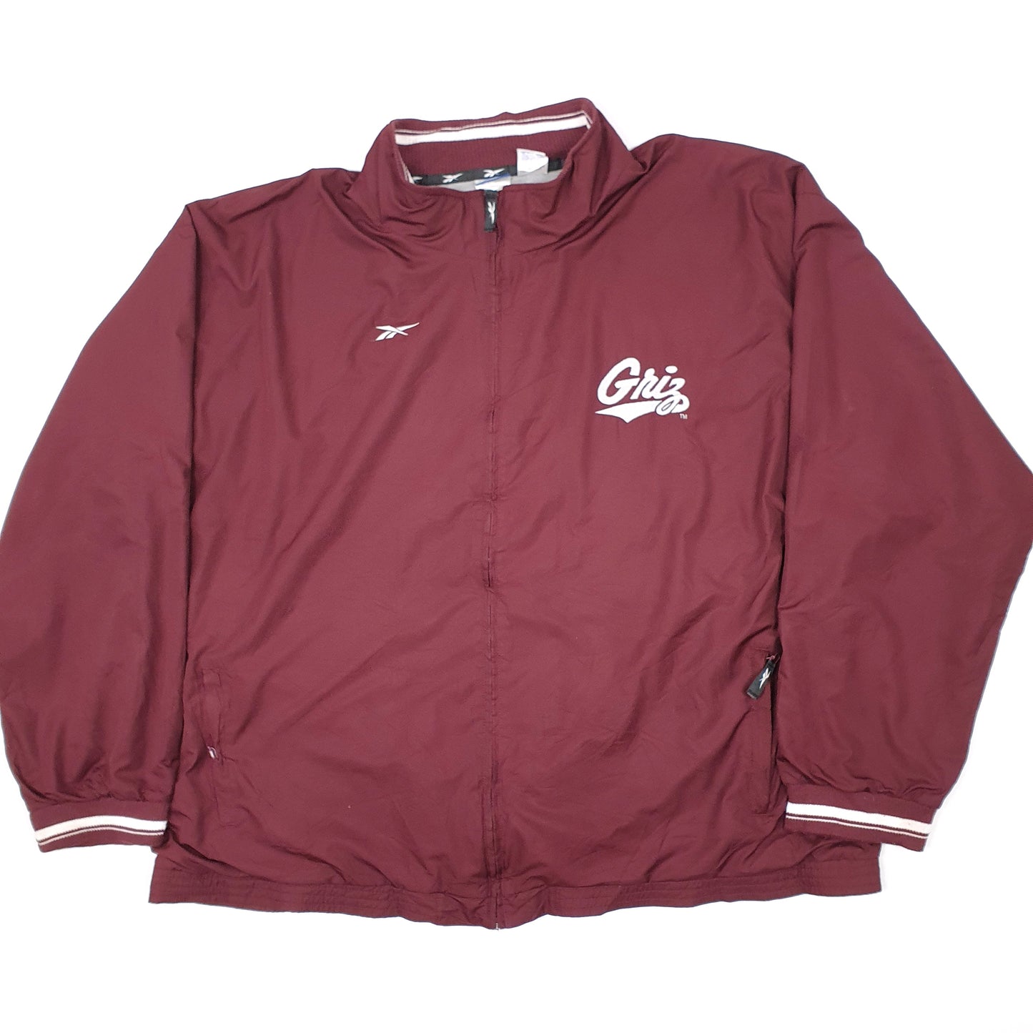 Mens Burgundy Reebok Grizz USA College  Coat