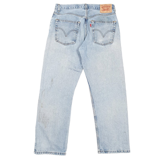 Mens Blue Levis  505 JeansW33 L30