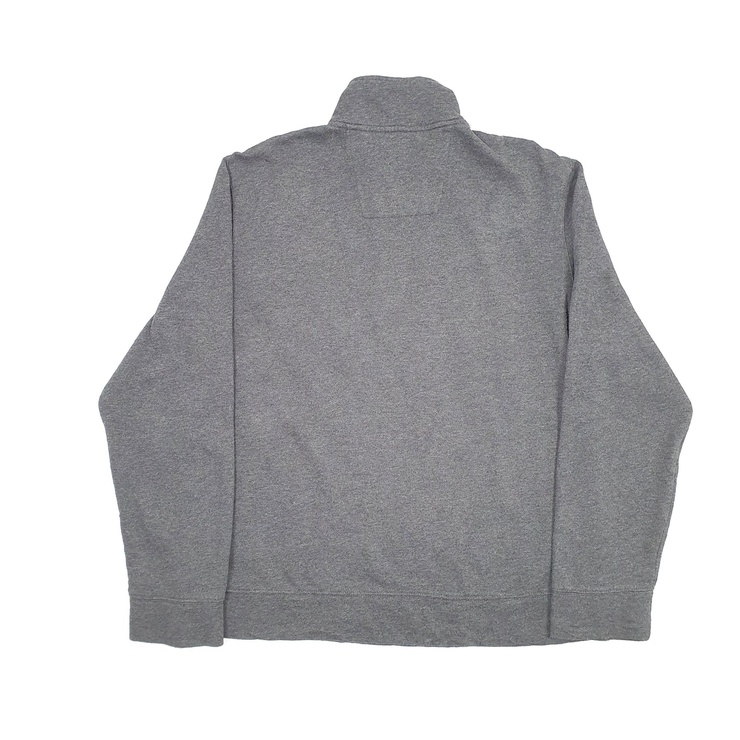 Nautica Spellout Quarter Zip M Grey