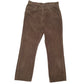 Mens Brown Lee Western Corduroy Trousers