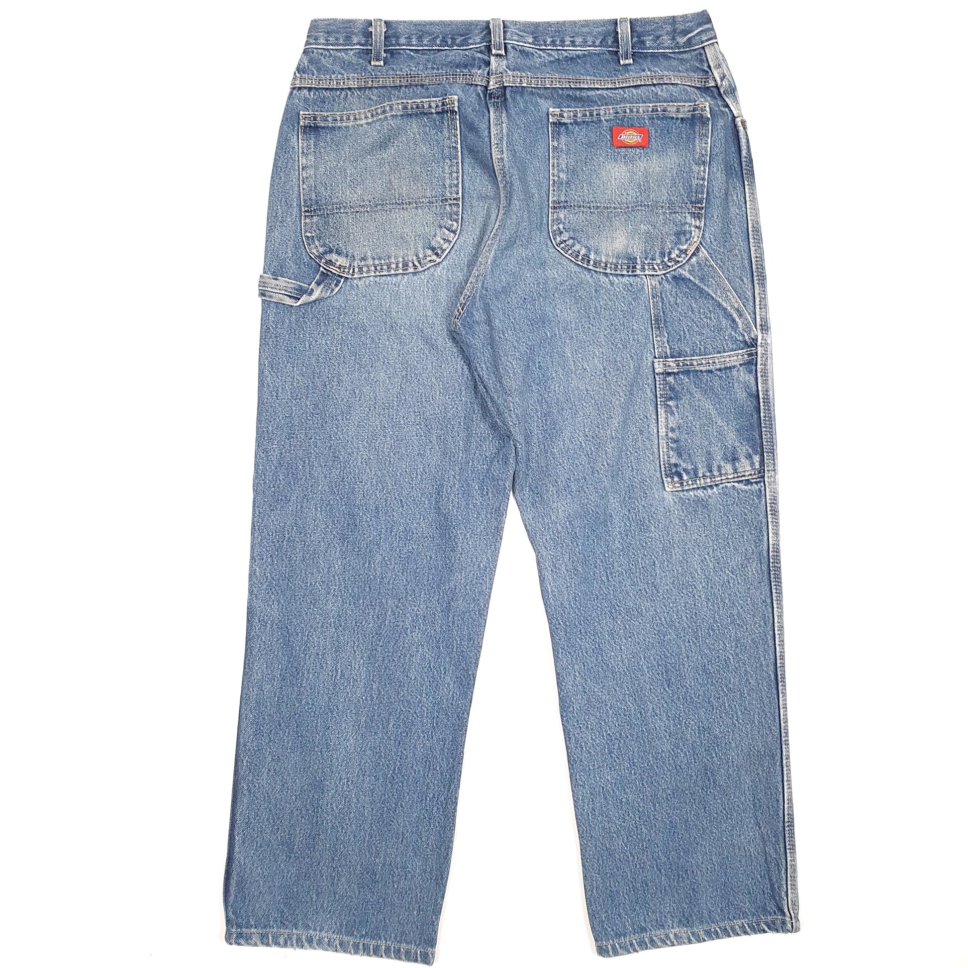 Dickies Casual Loose Fit Carpenter Jeans W36 L29 Blue