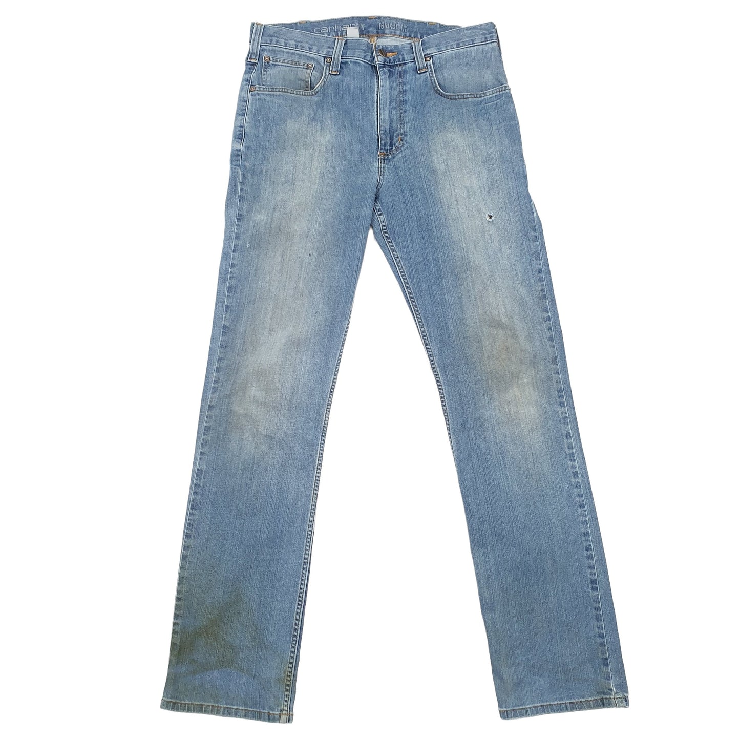 Carhartt Casual Straight Fit Relaxed Jeans W33 L33 Blue