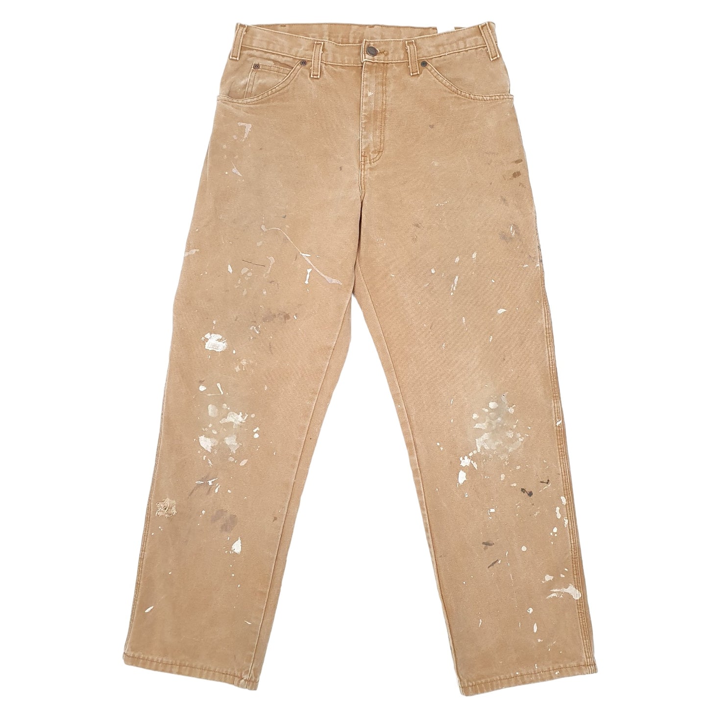 Mens Tan Carhartt  Carpenter Trousers