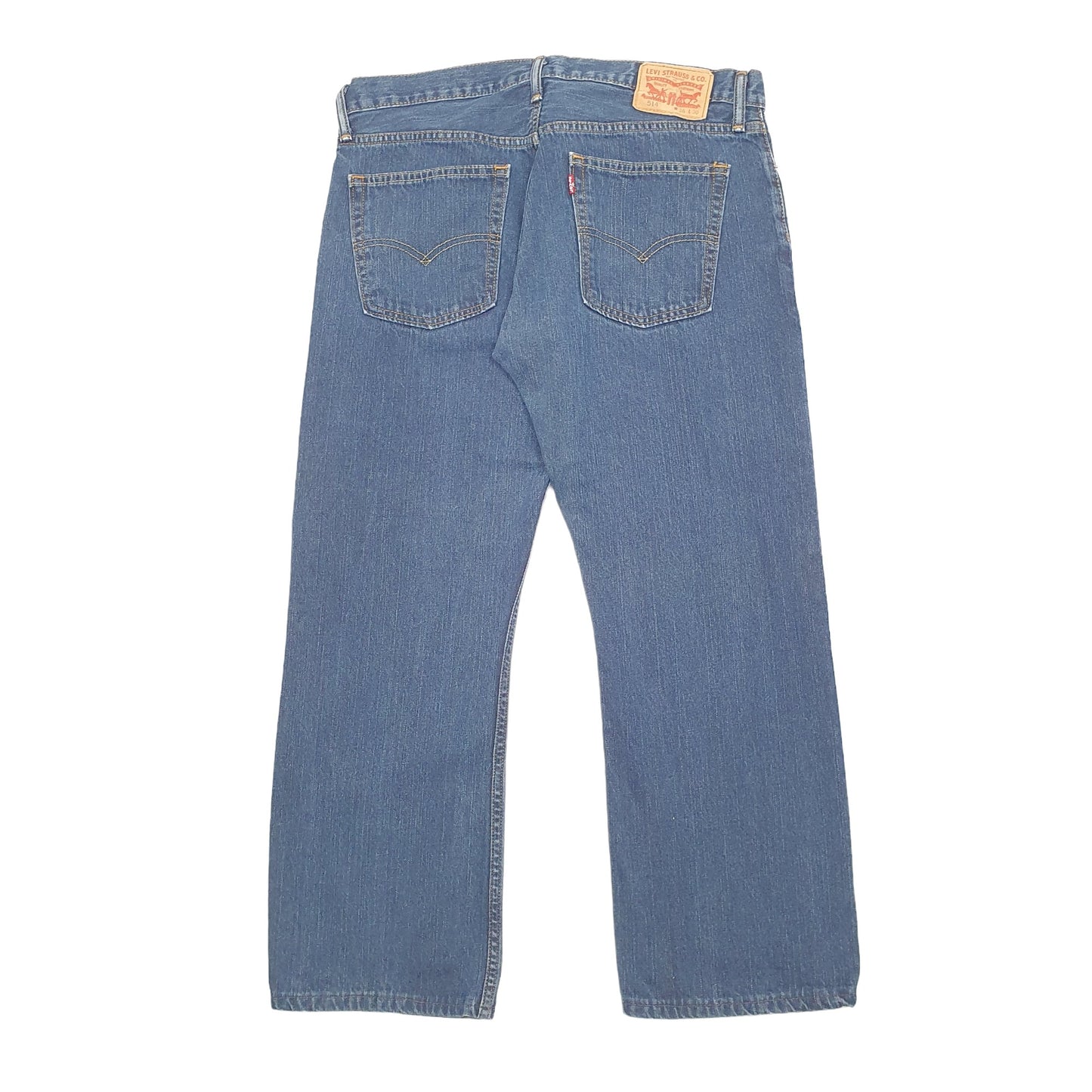 Levis 514 Straight Fit Jeans W36 L30 Blue