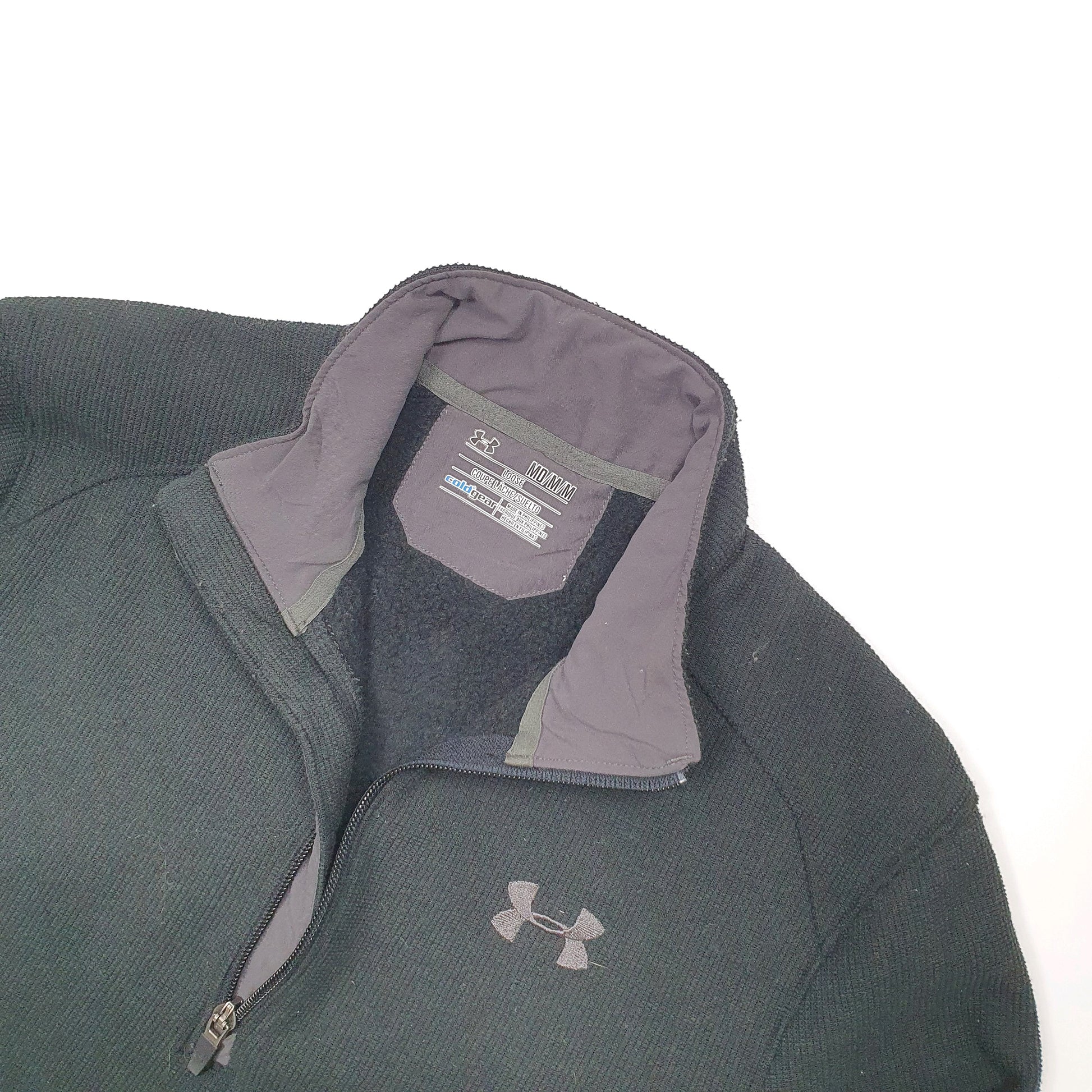 Under Armour Coldgear Quarter Zip Fleece S Black