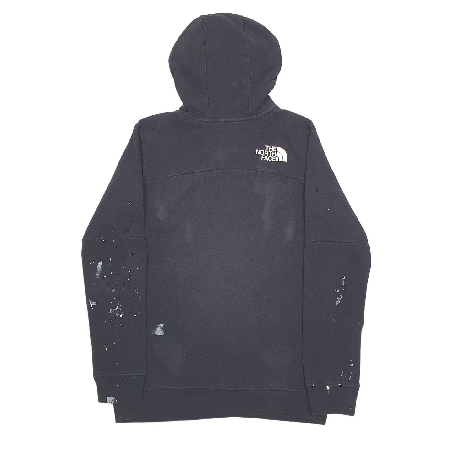 Mens Black The North Face Spellout Hoodie Jumper