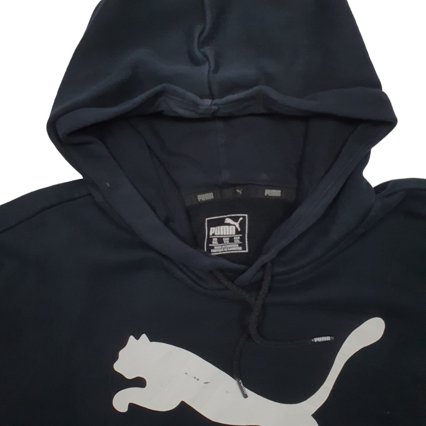 Mens Black Puma Spellout  Jumper