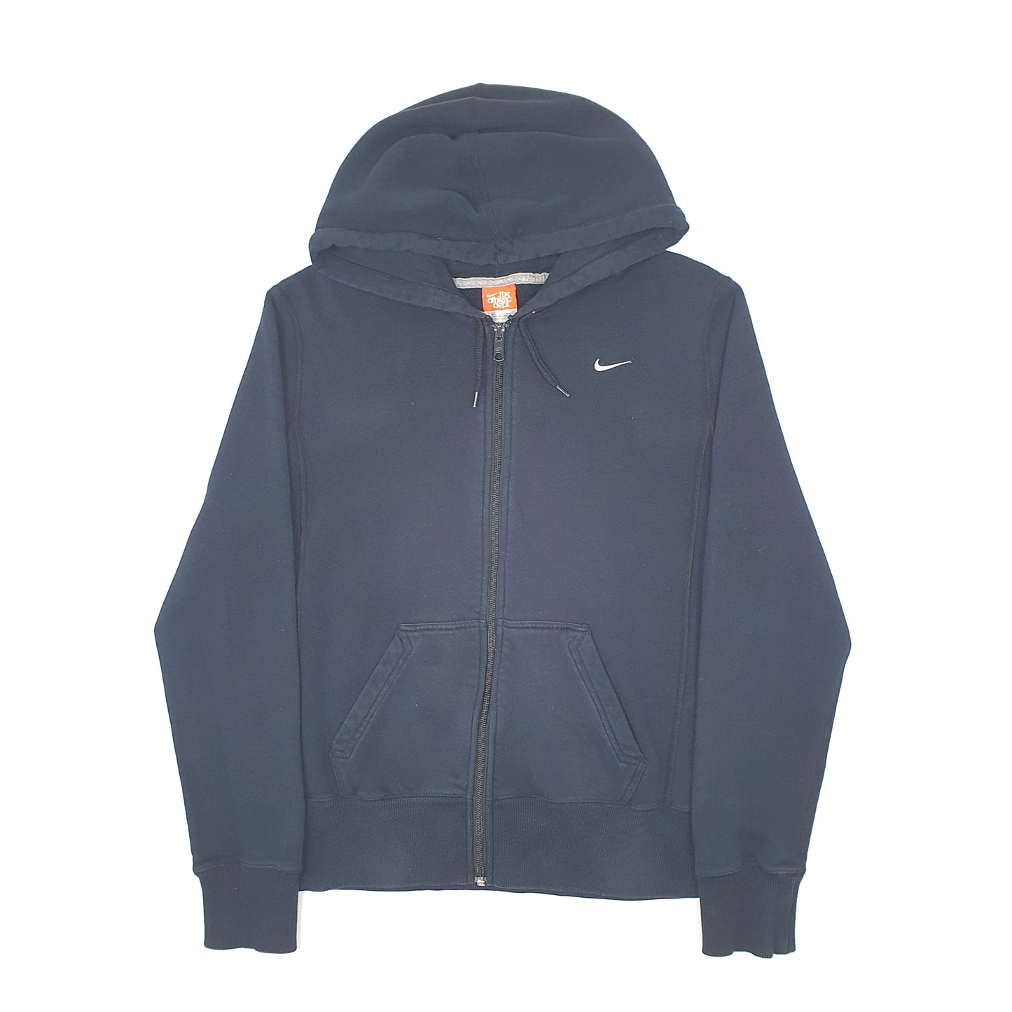 Womens Black Nike Athletic Department Hoodie Tech Fleece Full Zip Jumper