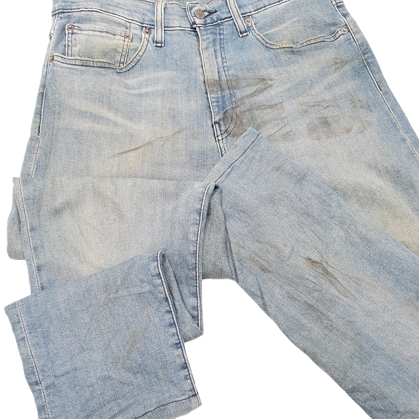 Mens Blue Levis Stretch 502 JeansW32 L33