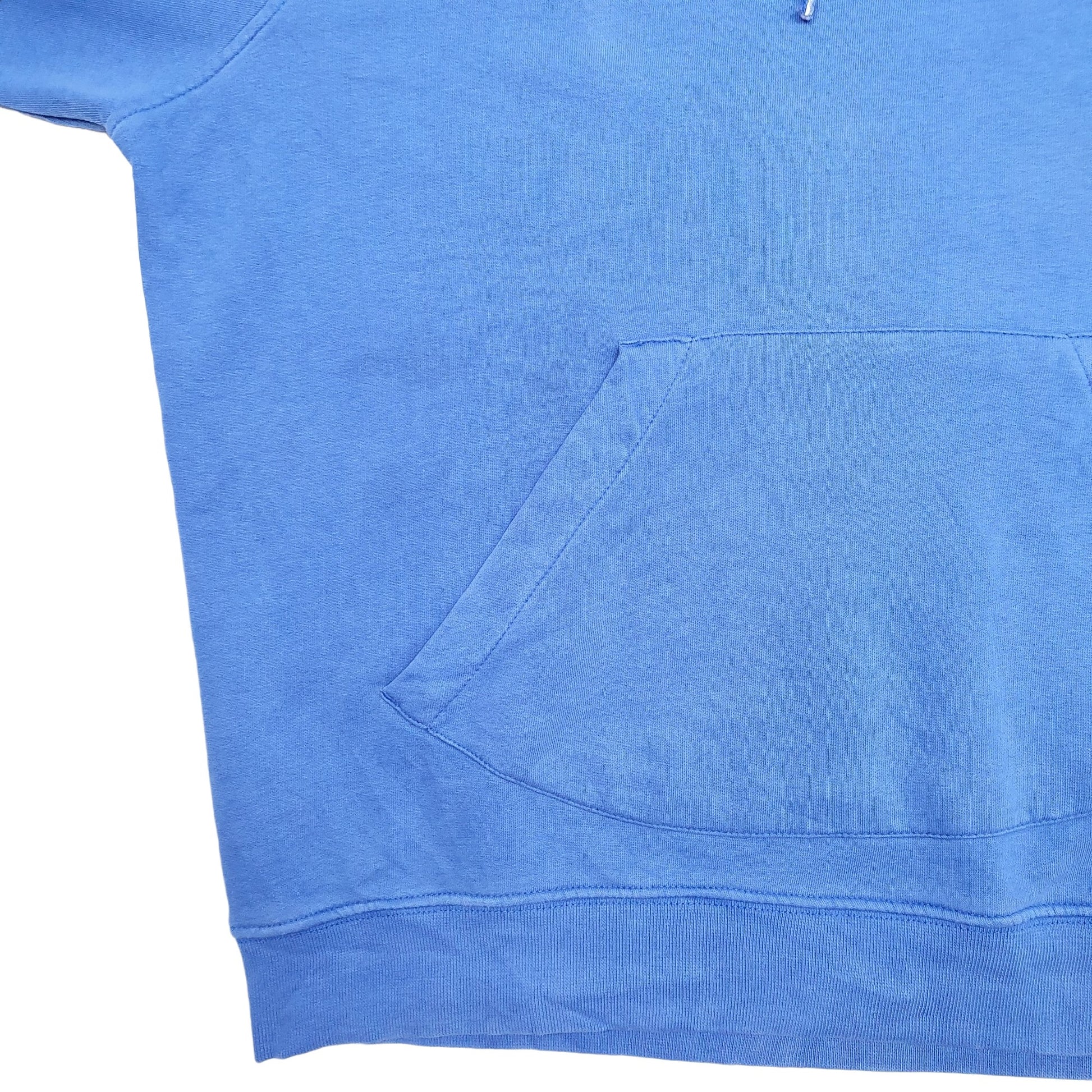 Mens Blue Nike 2000s Vintage Hoodie Jumper