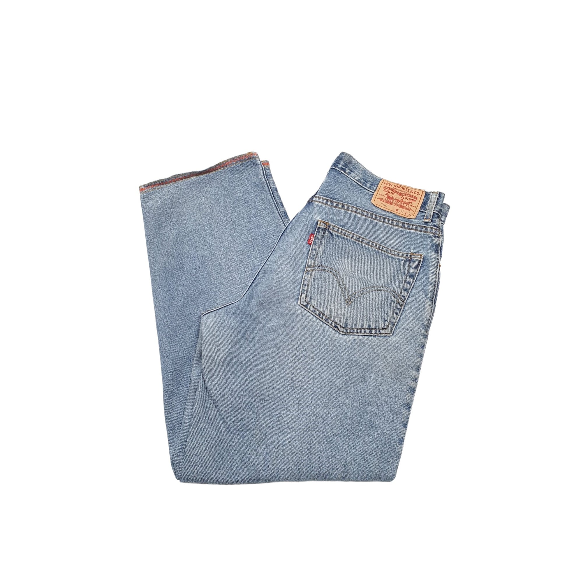 Levis 560 Loose Fit Jeans W32 L30 Blue