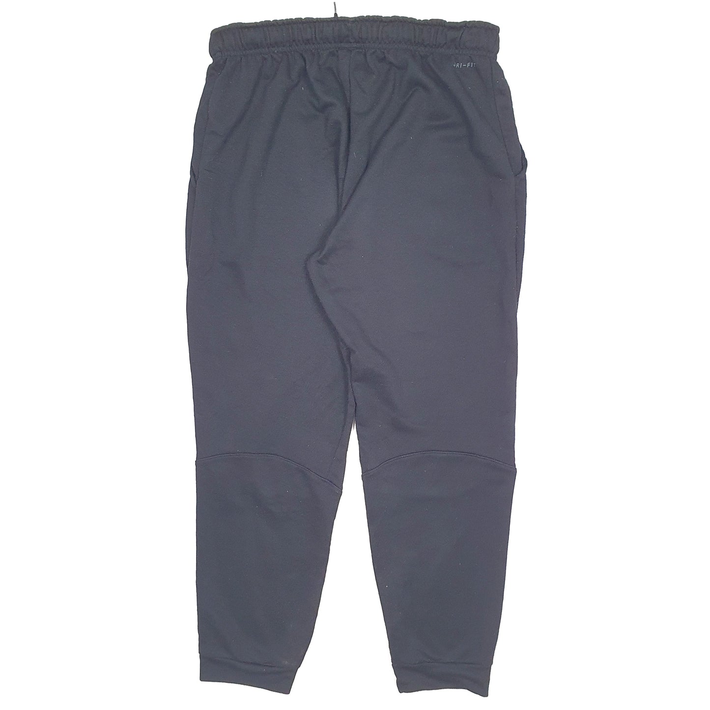 Mens Black Nike Dri Fit Tracksuit Bottoms Pants Jogger Trousers