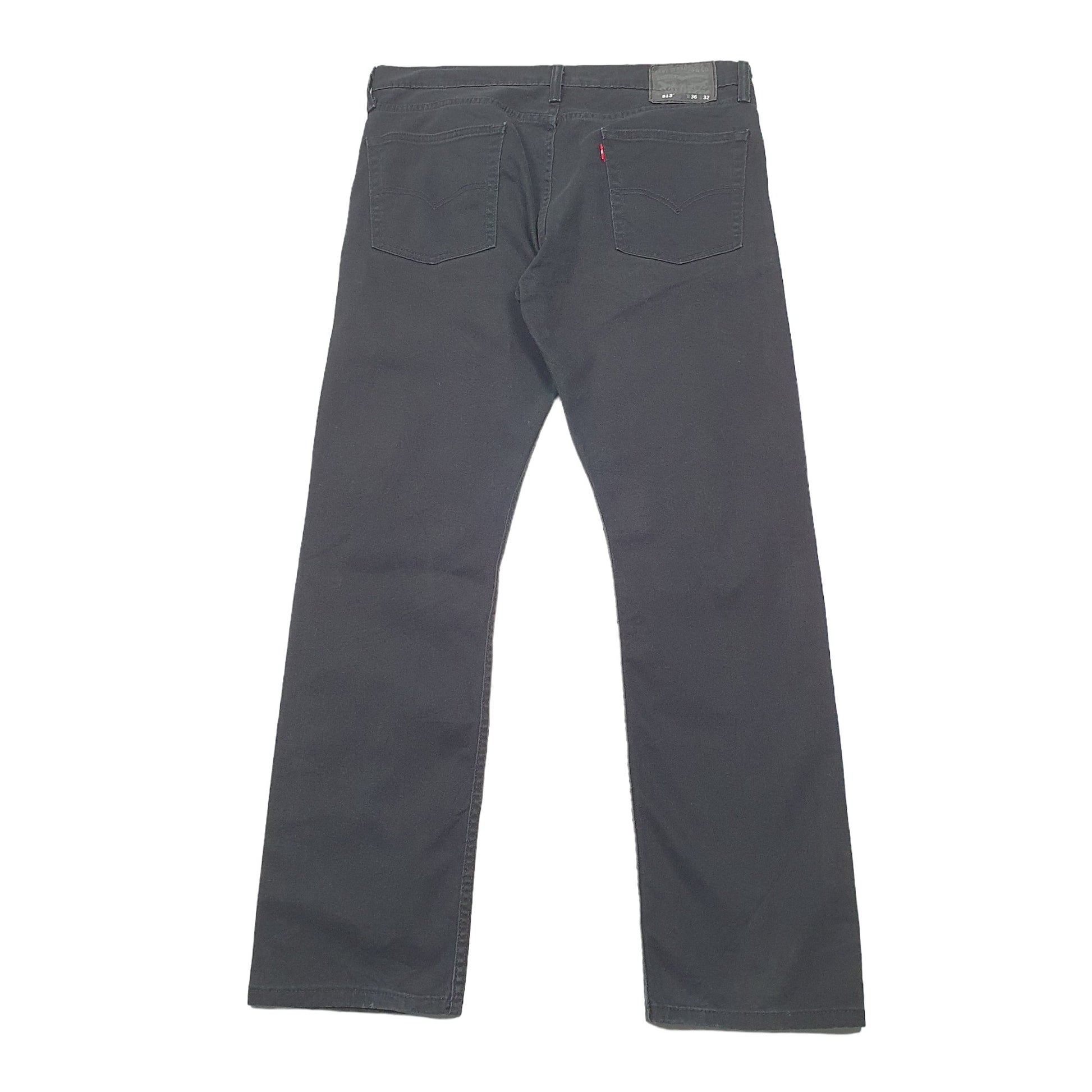 Levis 513 Slim Fit Jeans W36 L32 Black
