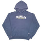 Mens Navy Champion Franklin College USA Hoodie Jumper