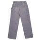 Carhartt Carpenter Loose Fit Thermal Lined Jeans W34 L34 Grey