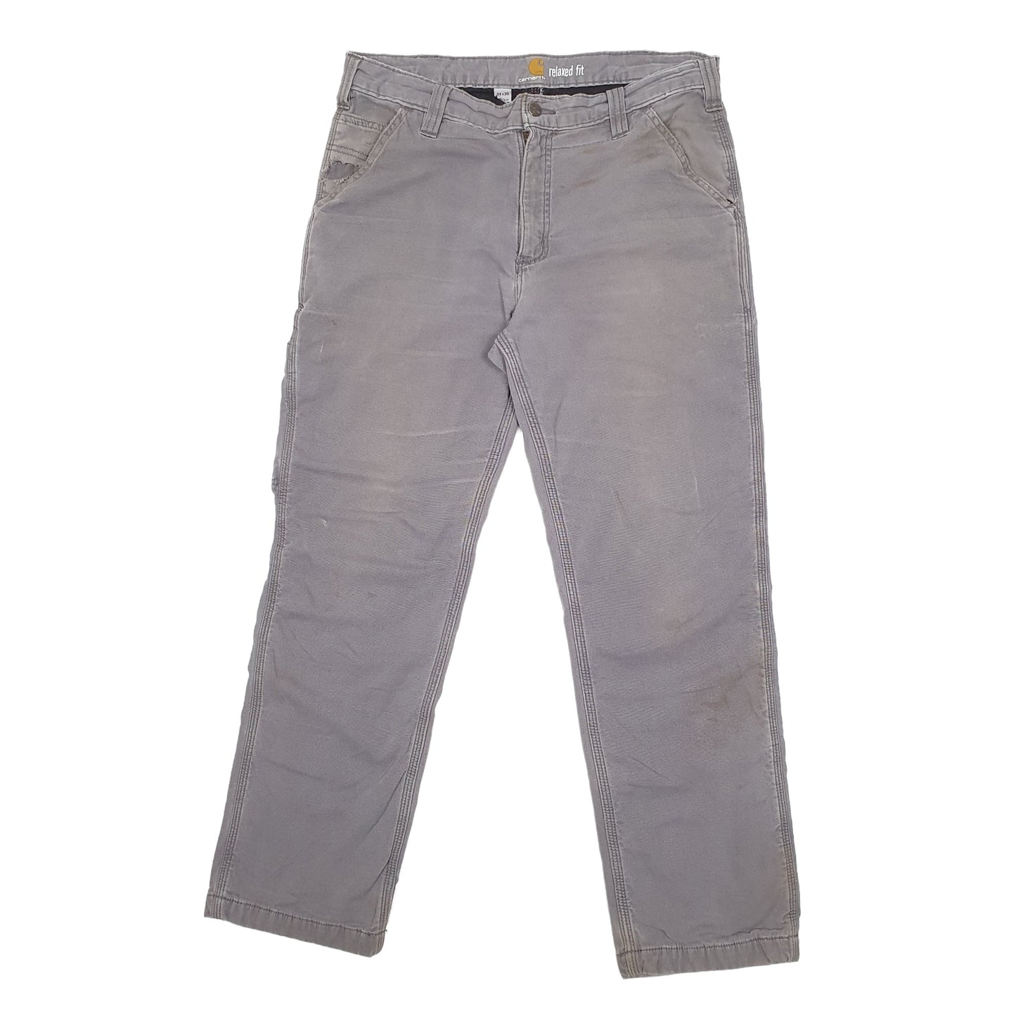 Mens Grey Carhartt  Carpenter Trousers