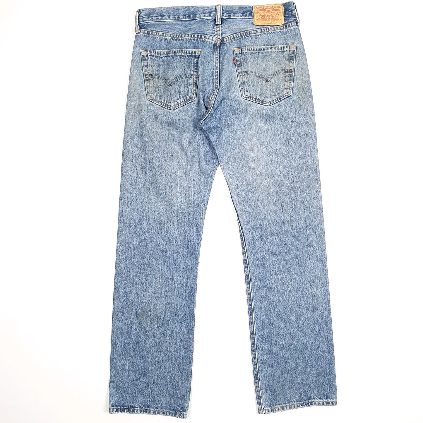 Levis 501 Regular Fit 1990's Jeans W32 L32 Blue